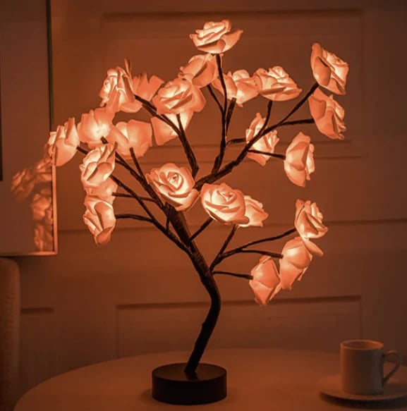 (š„HOT SALE NOW 49% OFF) - Forever Rose Tree Lamp