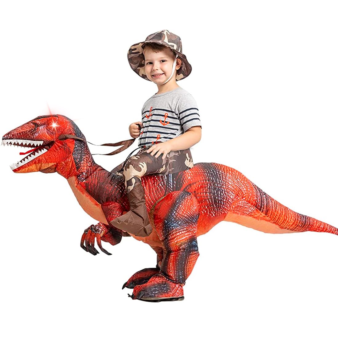 Halloween dinosaur masquerade special effects costume