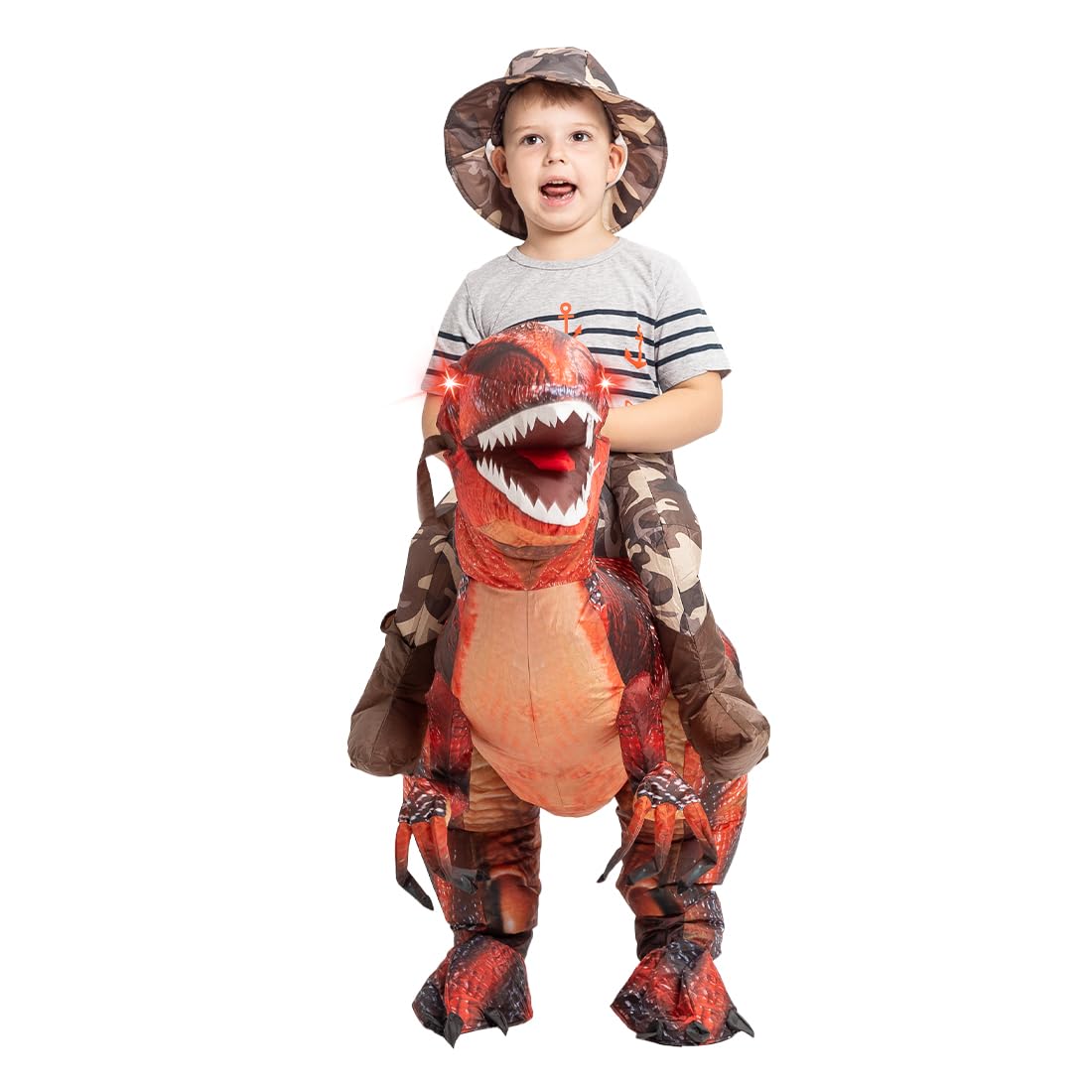 Halloween dinosaur masquerade special effects costume