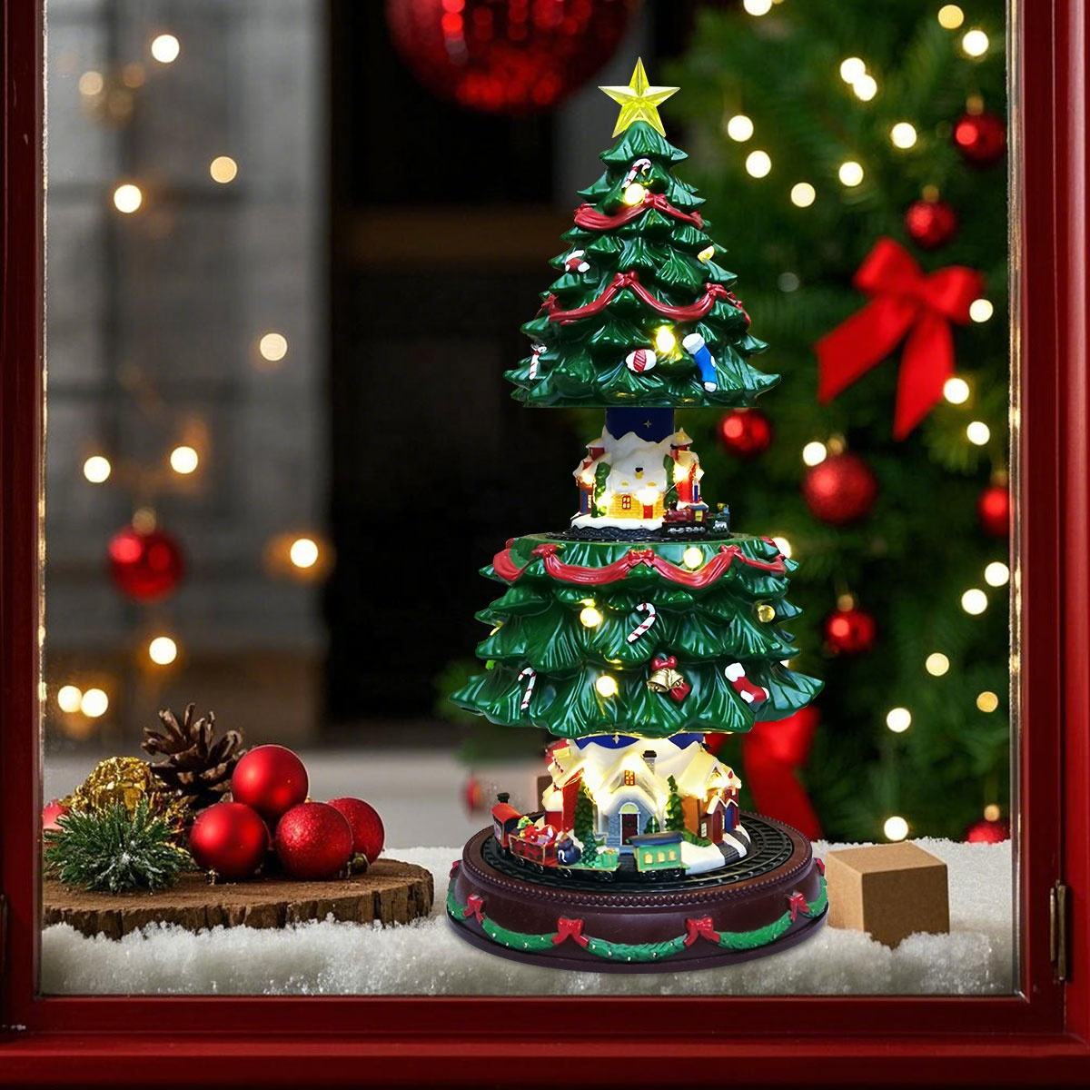 Luminous Electric Christmas Tree Ornaments