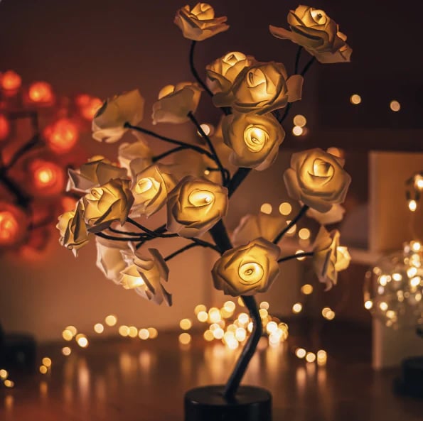 (š„HOT SALE NOW 49% OFF) - Forever Rose Tree Lamp
