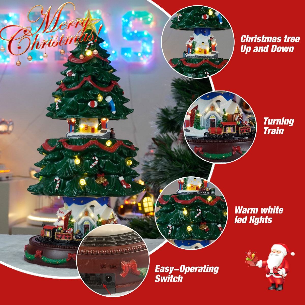 Luminous Electric Christmas Tree Ornaments