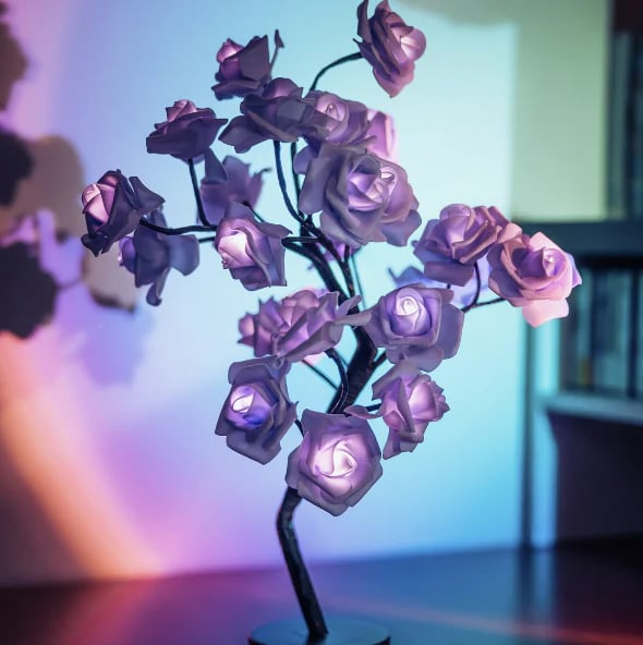 (š„HOT SALE NOW 49% OFF) - Forever Rose Tree Lamp