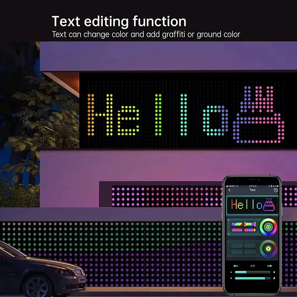 š„Hot SalešColor Waves LED Curtain Sync Lights