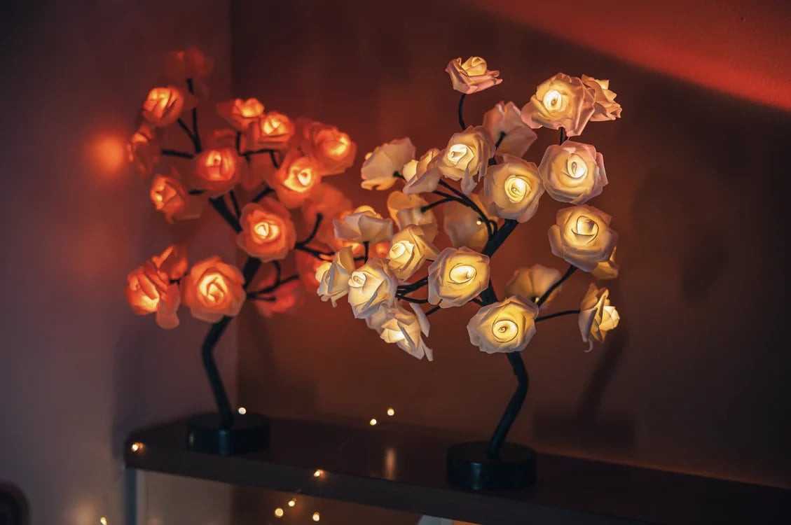 (š„HOT SALE NOW 49% OFF) - Forever Rose Tree Lamp