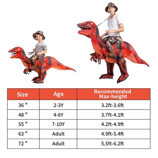 Halloween dinosaur masquerade special effects costume