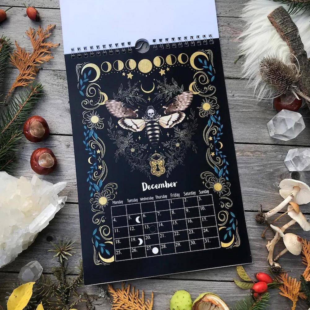 🔥Last Day 70% OFF-2023 Mysterious Animals Calendar  Dark Forest Lunar Calendar