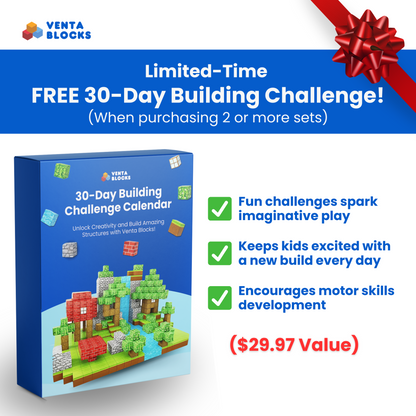 Venta™ STEM Learning Magnetic Building Blocks
