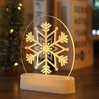 The New 2023 Santa Claus snowman Christmas Tree Lights bedroom decor night lights
