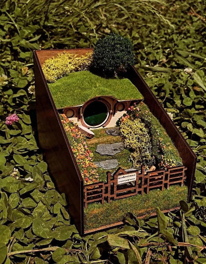 🔥Book Nook Book Shelf Insert Bilbo Baggins Home🔥-Buy 2 Free Shipping