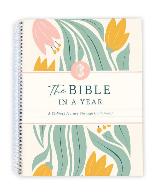 🔥 LAST DAY 49% OFF – 🙏🏼 The Bible In A Year: A 52-Week Journey Through God's Word (✨ Hardcover)