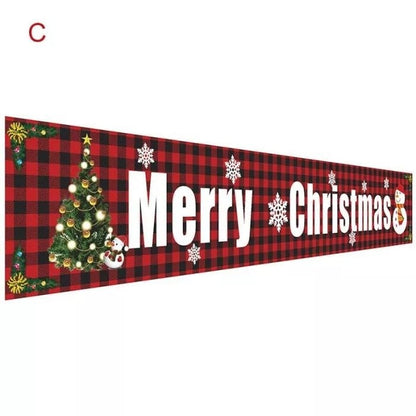 (🔥HOT SALE NOW 49% OFF) - Christmas Outdoor Banner Flag Pulling
