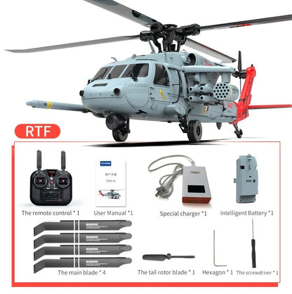 🔥 HOT SALE 49% OFF ✨ Yu Xiang F09H Sea Hawk UH-60 RC Helicopter with GPS Smart Control System