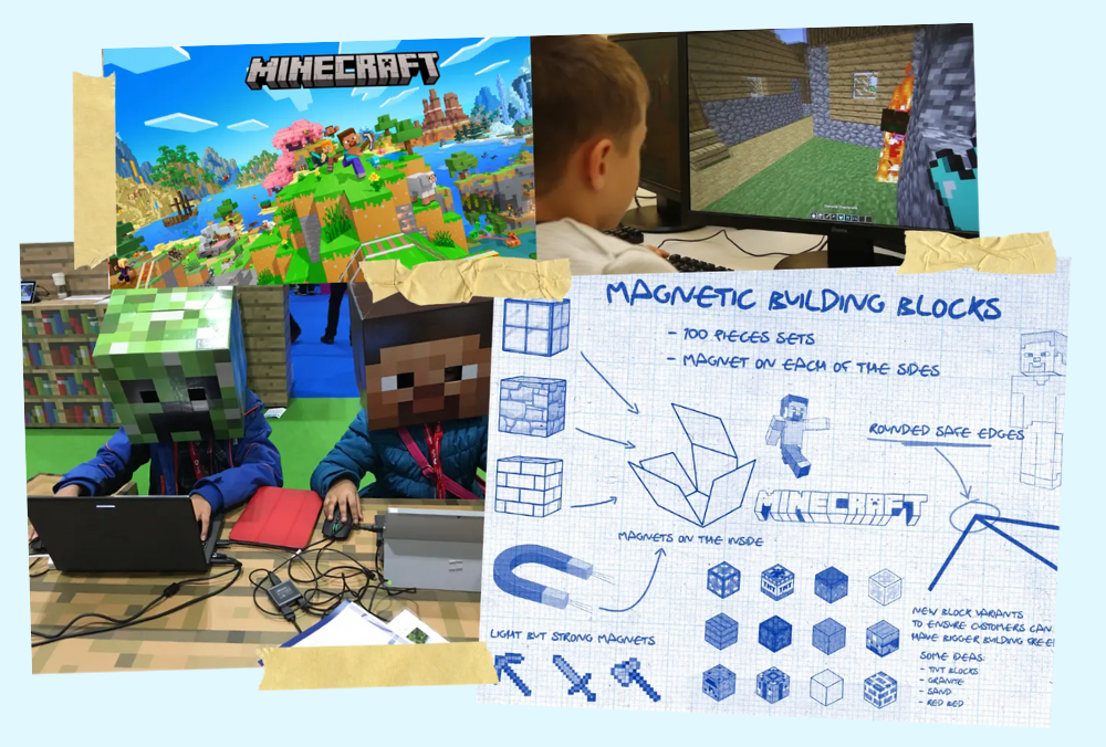 Venta™ STEM Learning Magnetic Building Blocks