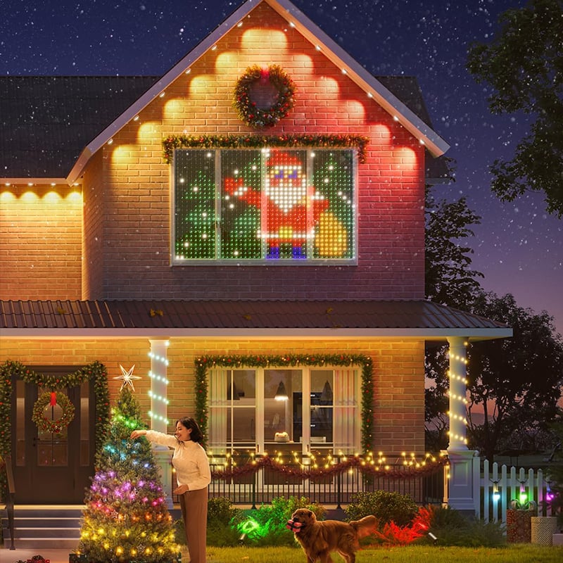 🔥Hot Sale🎁Color Waves LED Curtain Sync Lights