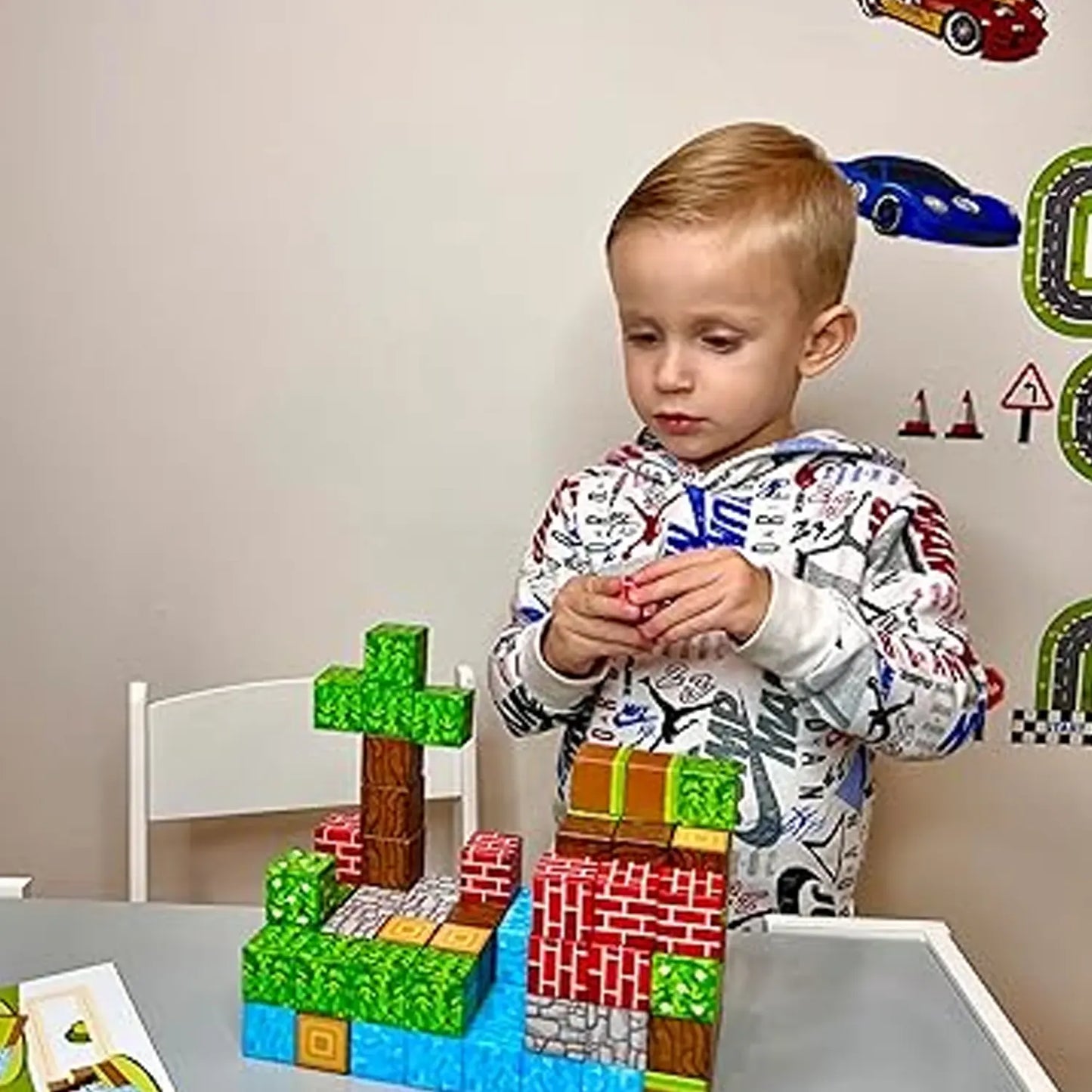 Venta™ STEM Learning Magnetic Building Blocks